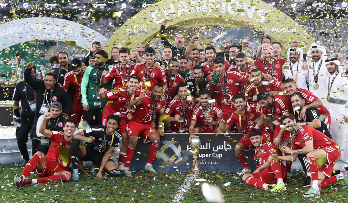 Qatar-UAE Super Cup: Al Arabi Beat Sharjah 1/0, Claim the First Title